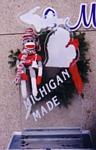 sock monkey/Michigan