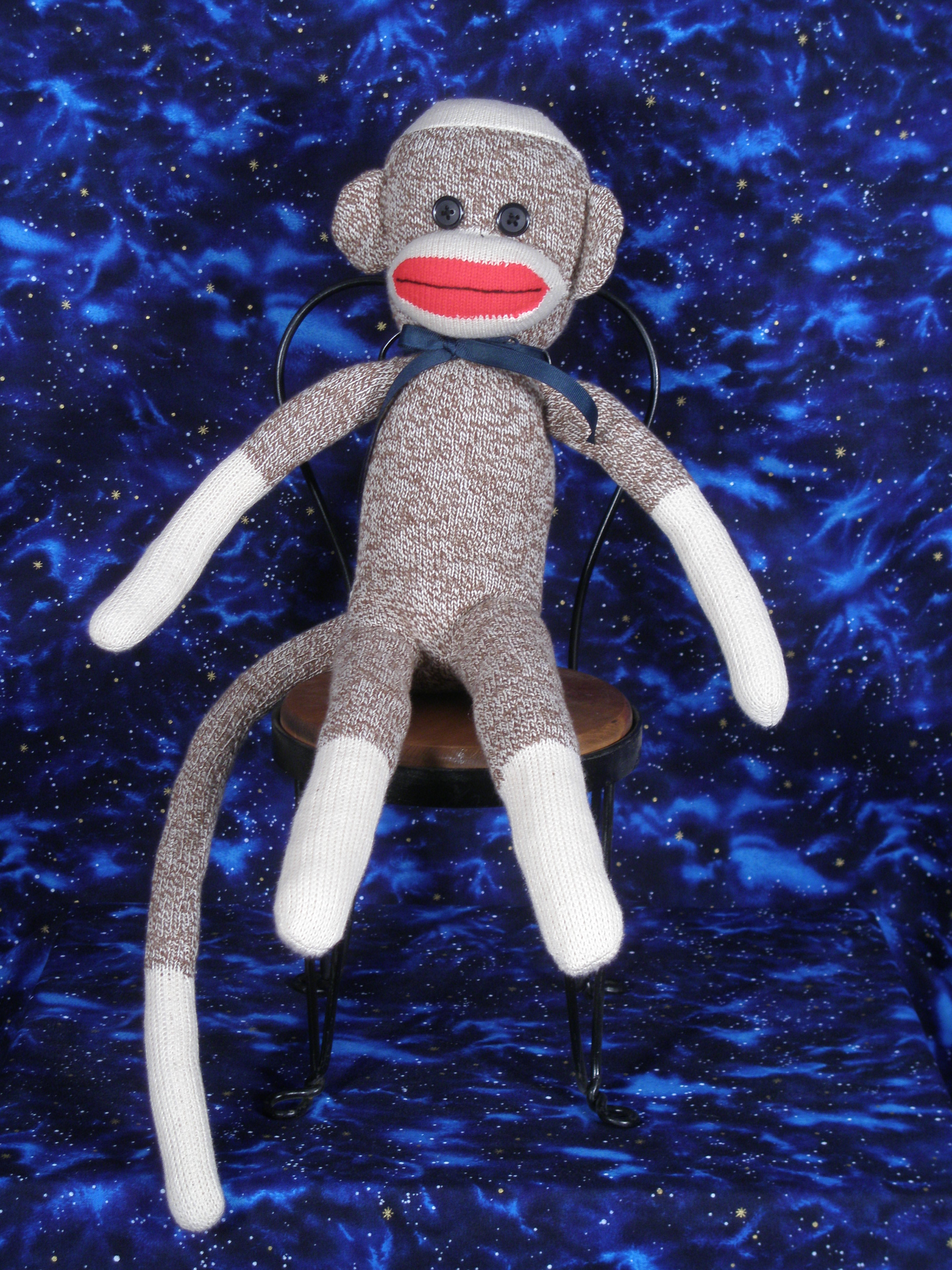 classic sock monkey